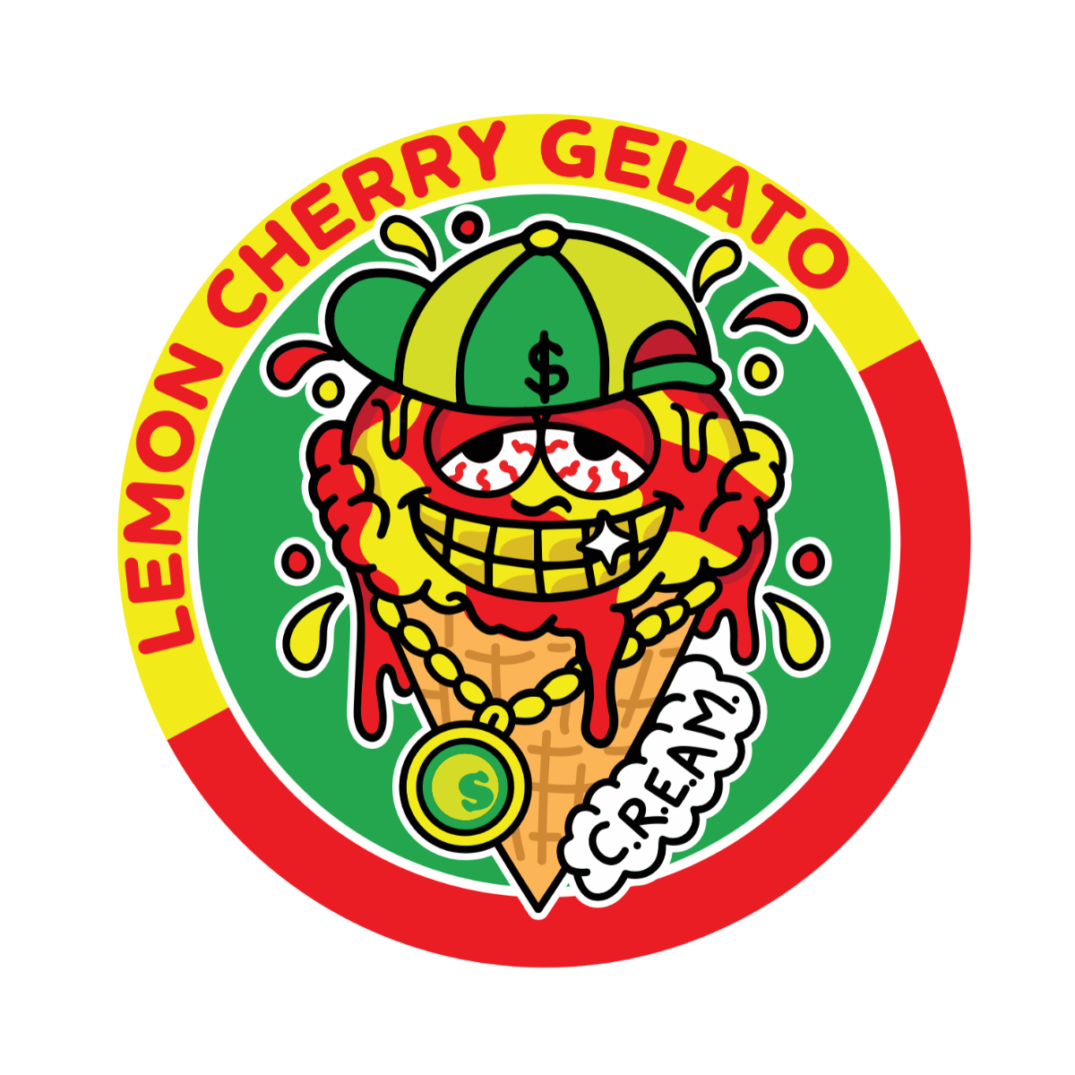 Lemon Cherry Gelato